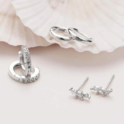 Gold Small Hoop Earrings Set for Women, Gold Plated Dainty Small Huggie Hoop Earrings for Women, Gold Earrings Stack Sets for Multiple Piercing, Cartilage Earrings for Women Jewelry Gifts