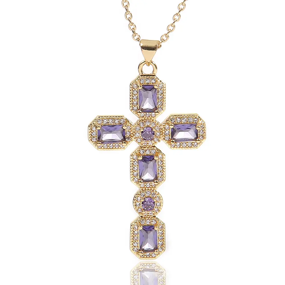 Cross Pendant Necklace for Women Jewelry Gift