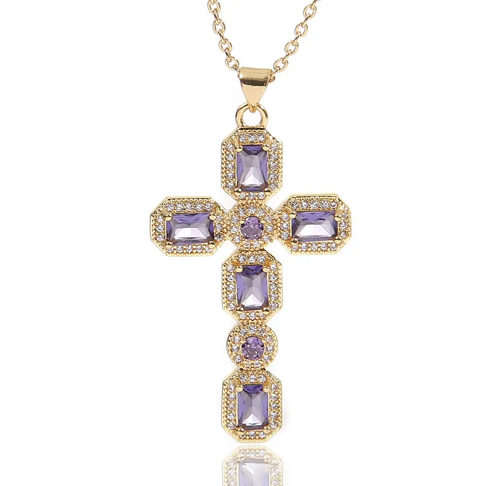 Cross Pendant Necklace for Women Jewelry Gift