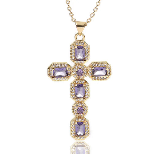 Cross Pendant Necklace for Women Jewelry Gift