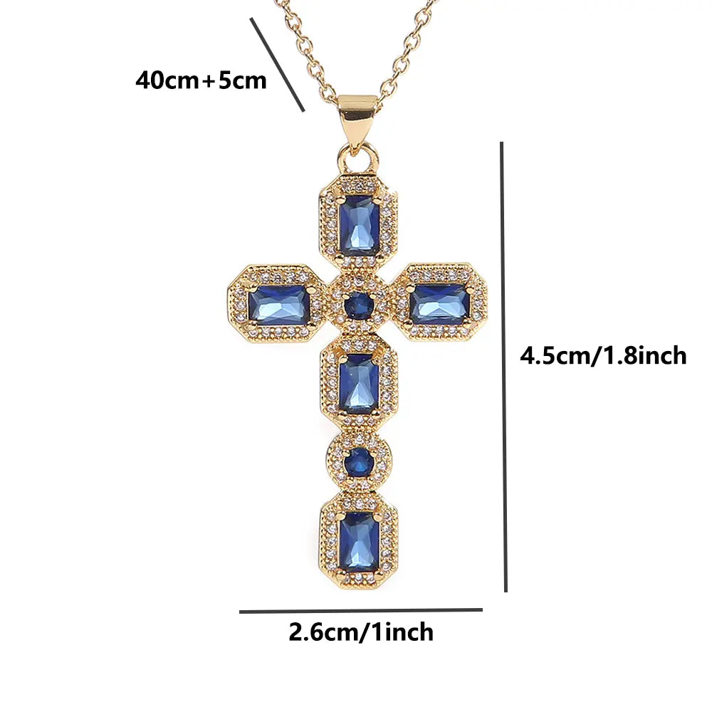 Cross Pendant Necklace for Women Jewelry Gift