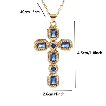 Cross Pendant Necklace for Women Jewelry Gift