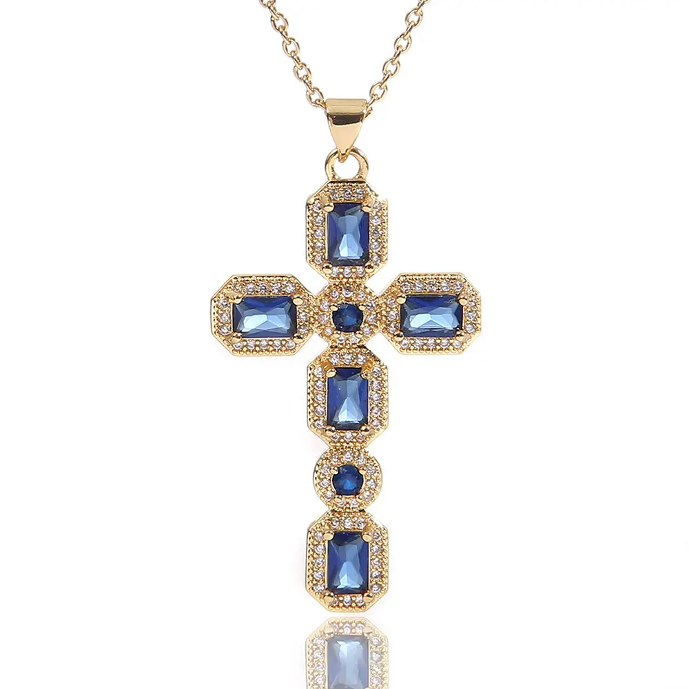 Cross Pendant Necklace for Women Jewelry Gift