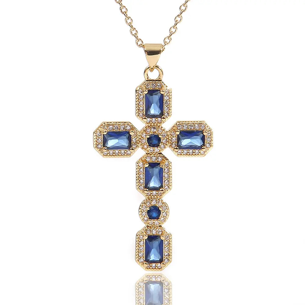 Cross Pendant Necklace for Women Jewelry Gift