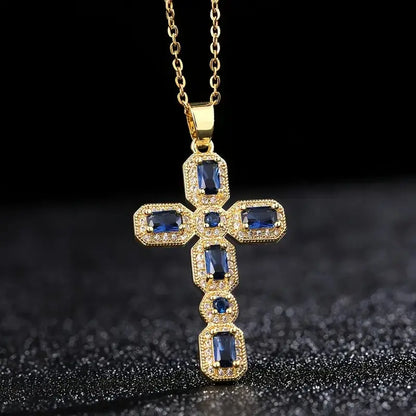 Cross Pendant Necklace for Women Jewelry Gift