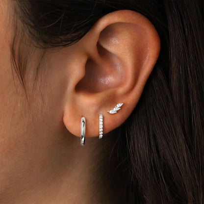 Gold Small Hoop Earrings Set for Women, Gold Plated Dainty Small Huggie Hoop Earrings for Women, Gold Earrings Stack Sets for Multiple Piercing, Cartilage Earrings for Women Jewelry Gifts